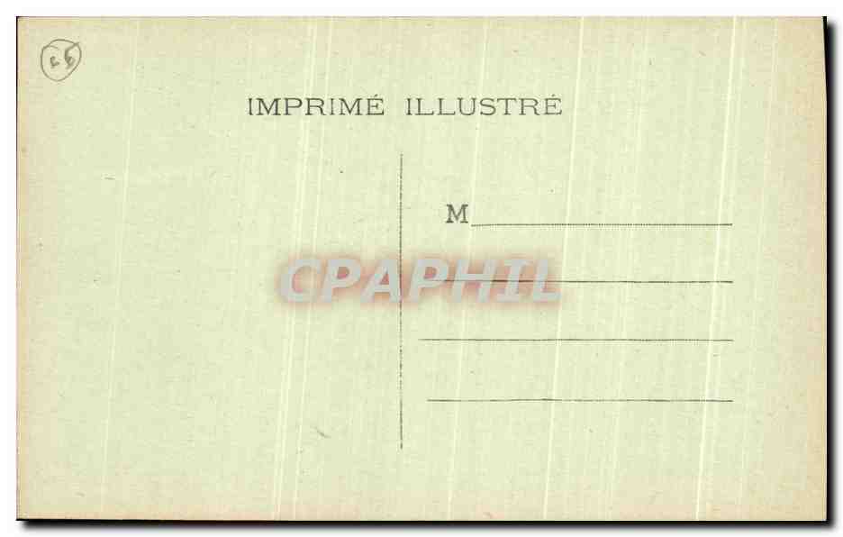 CPA Les Pyrenees Gavarnie La Breche de Roland  — Verso