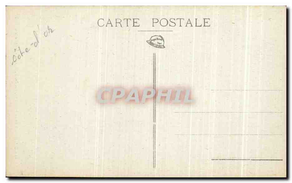 CPA Dijon Maison Milsand rue des Forges  — Rückseite