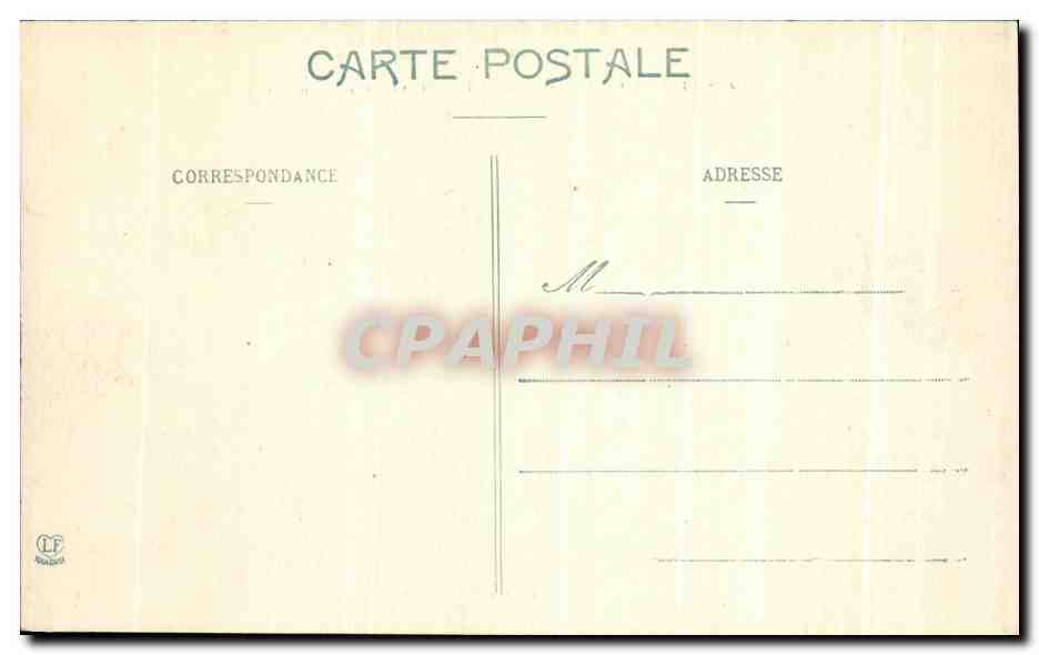 CPA La Cite de Carcassonne Vue Generale Du Sud Est — Verso