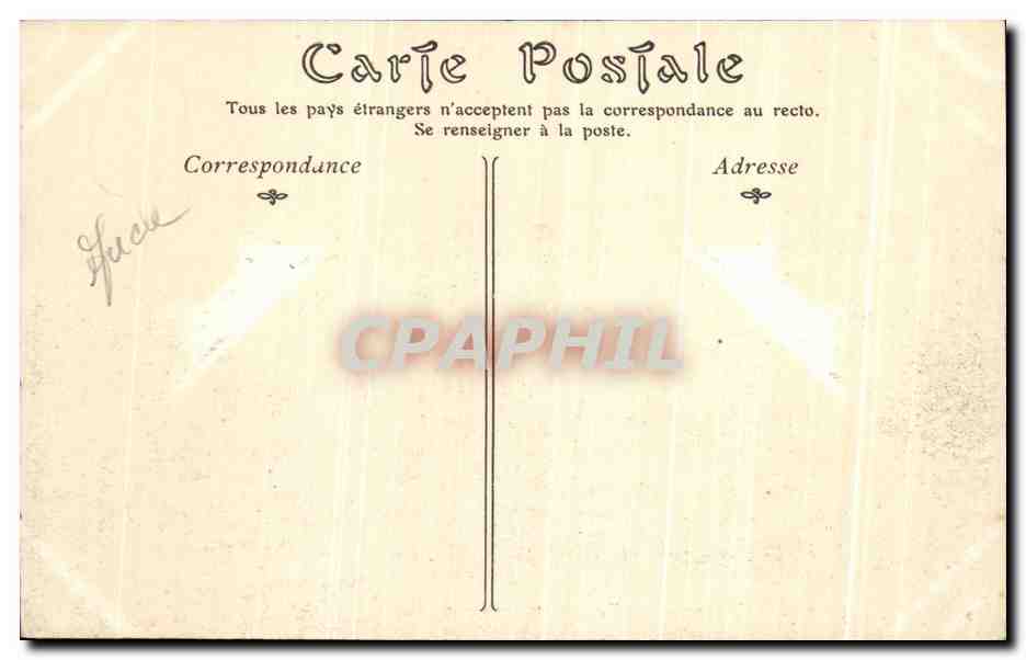 Cité de Carcassonne — Ansicht vom Nordwesten — ND Phot — Rückseite