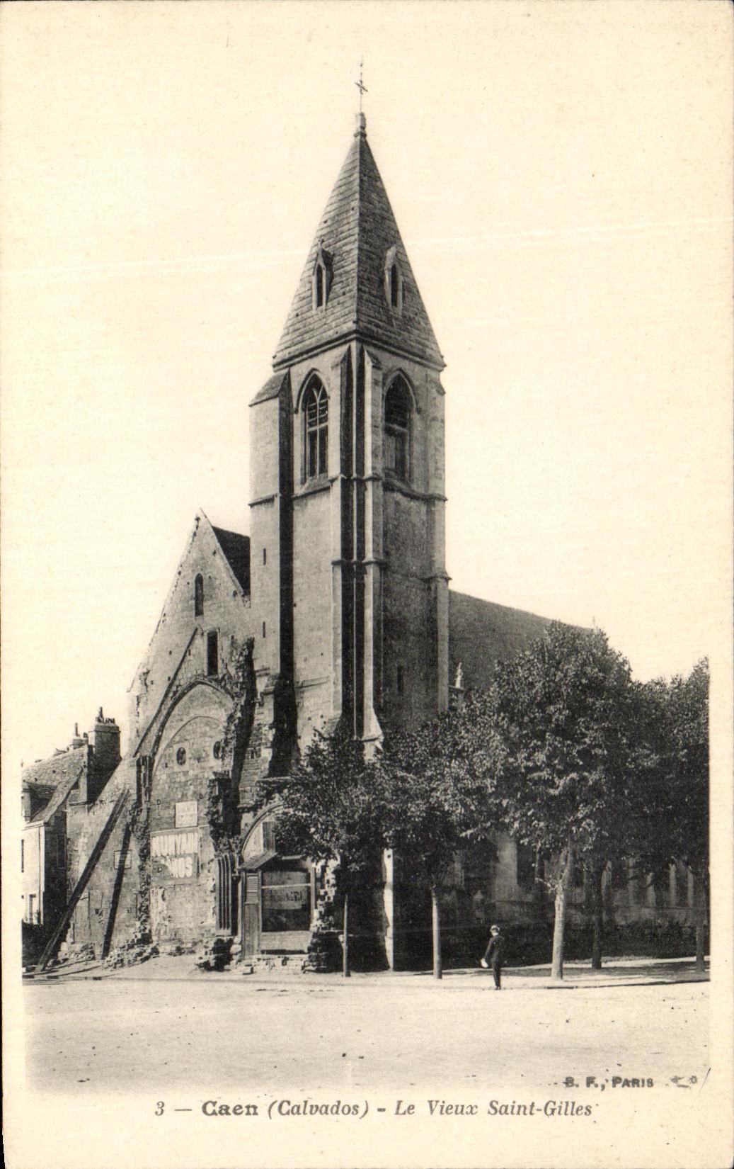 CPA Caen Le Vieux Saint Gilles