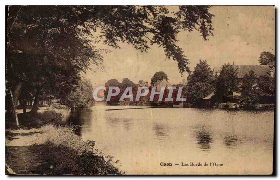 CPA Caen Les bords de l'Orne