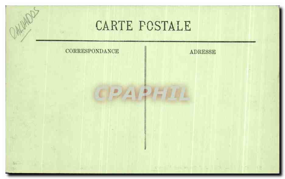 CPA Caen Abside de l'Abbaye aux Hommes — Verso