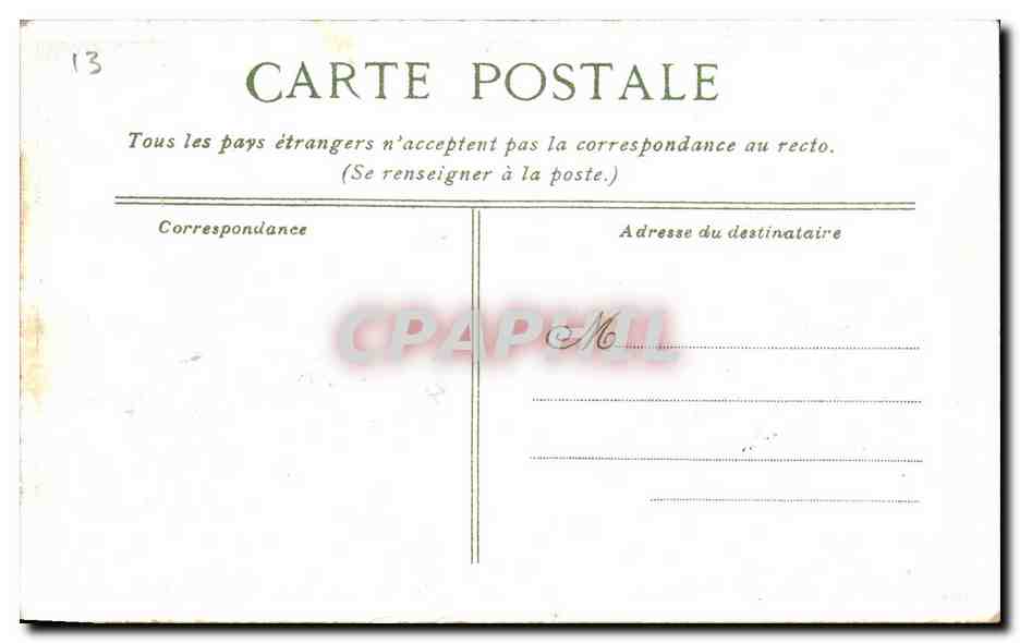 Les Baux. Entrée du village — carte postale n°6 — éditeur non identifié — Verso