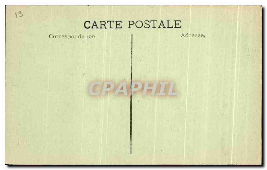 Le Saintes-Maries-de-la-Mer — In Provenza (secondo una incisione) — coll. L A — Verso