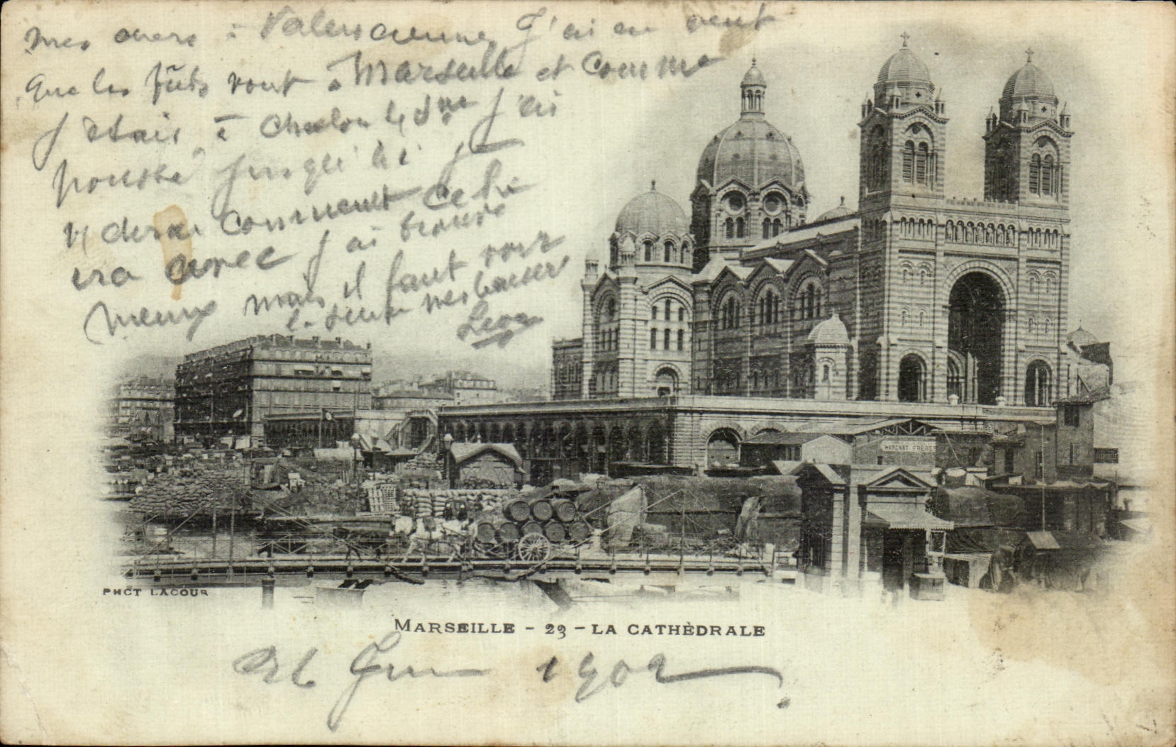 CPA Marseille La Cathedrale