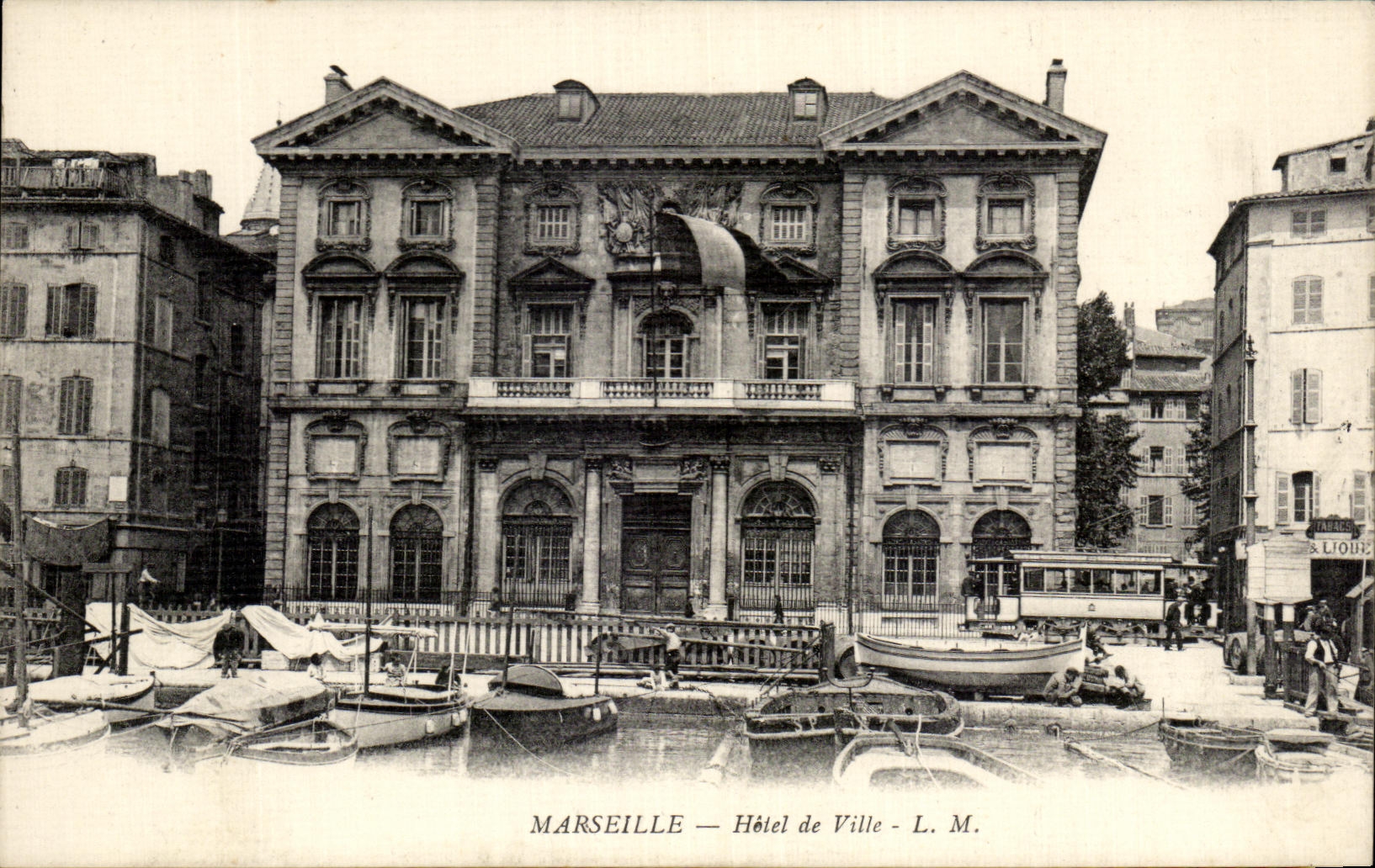 CPA Marseille Hotel De Ville