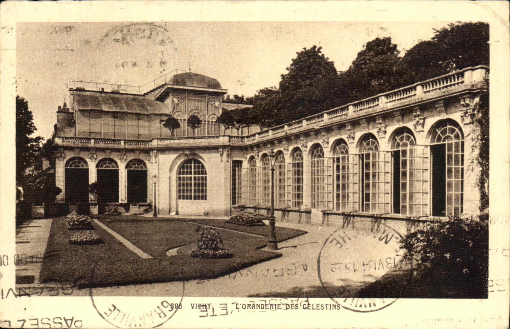 La Orangerie de los Célestins — Vichy — Edición La Cigogne, Vichy