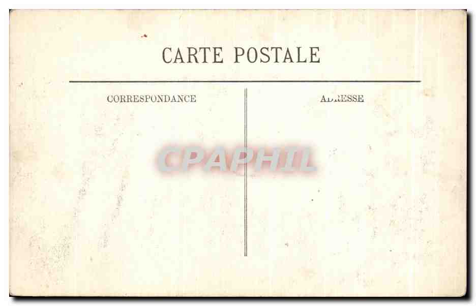 CPA Vichy Vue Panoramique Sur L'Hopital Civil — Rückseite