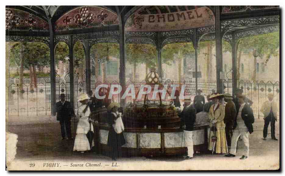 CPA Vichy Source Chomel