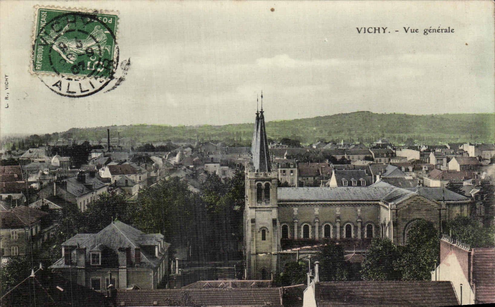 CPA Vichy Vue Generale