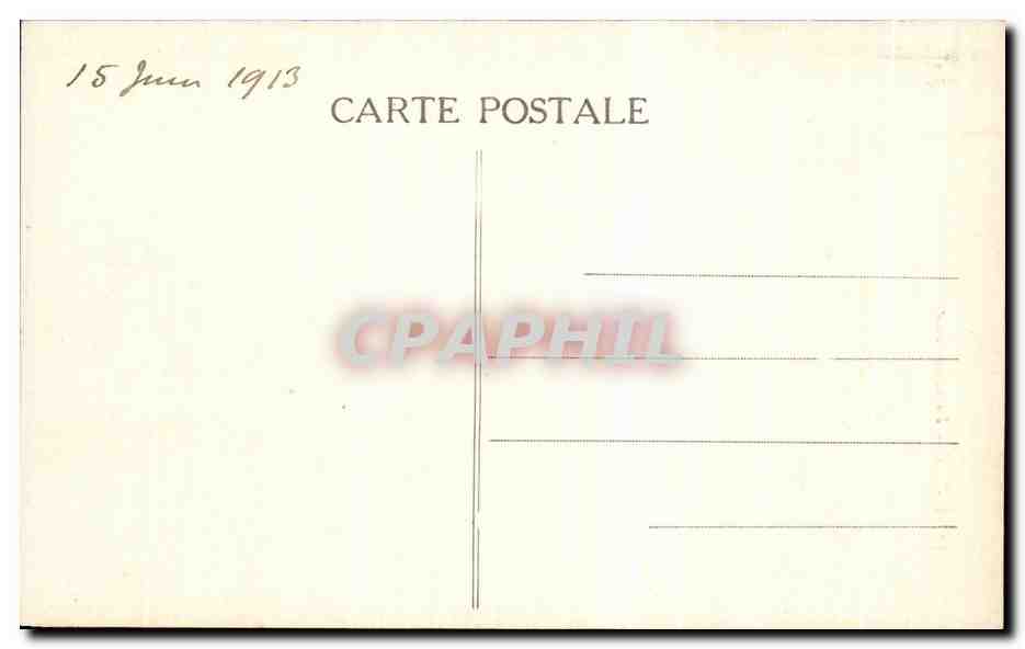 CPA Vichy La Vieille Tour — Rückseite