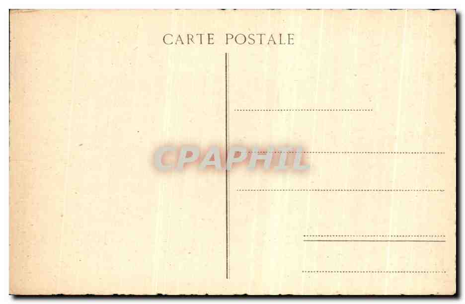 CPA Vichy Rue Georges Clemenceau Et Music Hall Grand Cafe de France  — Verso