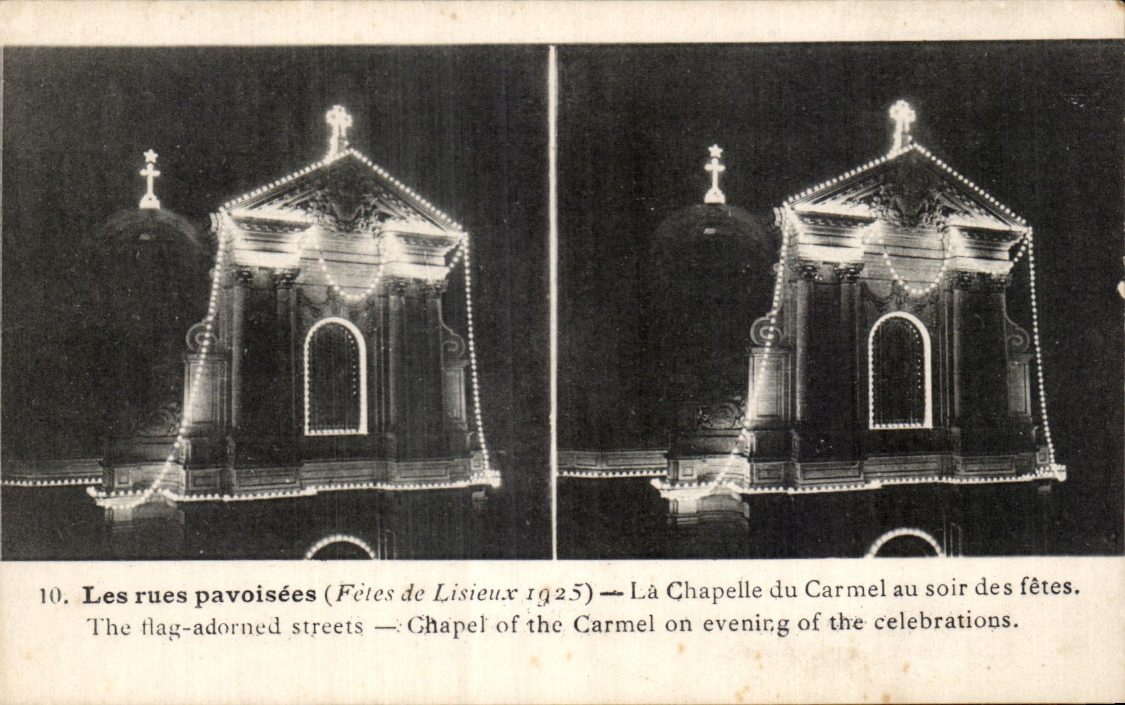Lisieux — Fêtes de Lisieux 1925 — La Chapelle du Carmel