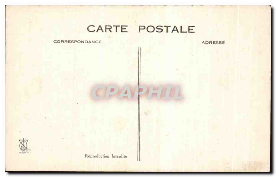 Les rues pavoisées (Fêtes de Lisieux 1925) — À l'entrée de la rue de Livarot — Reverso