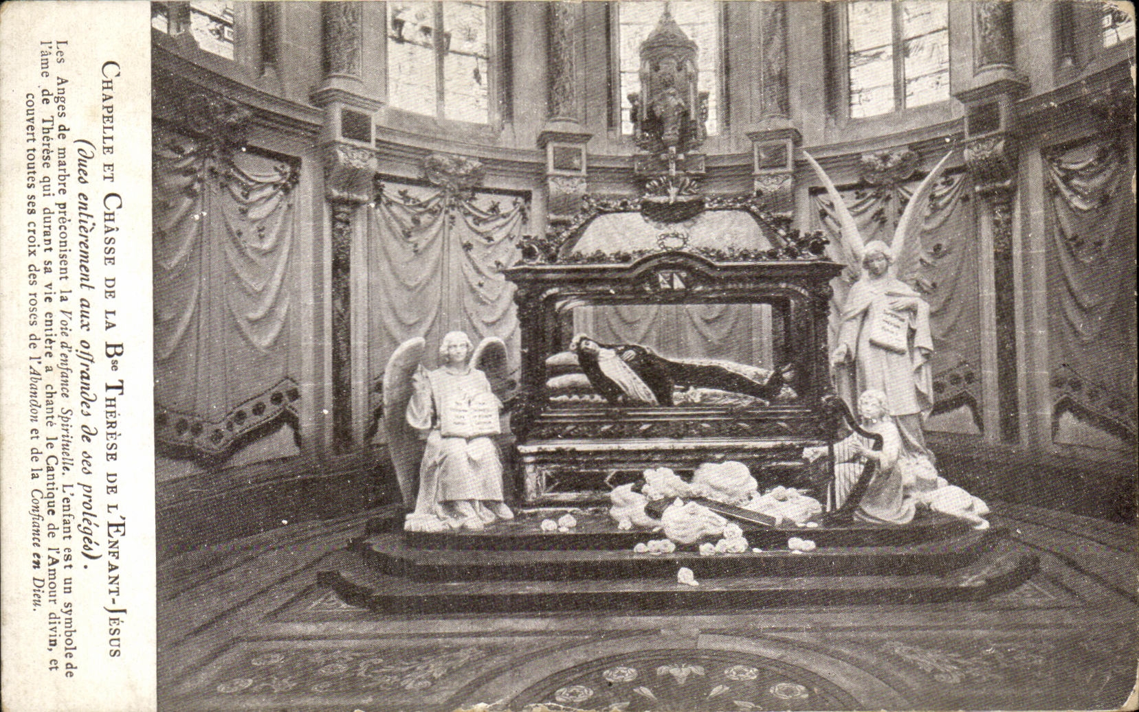 CPA Chapel and shrine of Blessed Therese of the Child Jesus crected entirely by the offerings of her grateful clients 