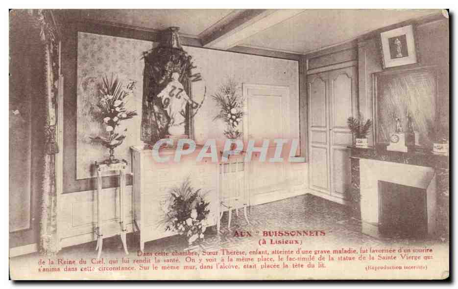 CPA Aux Buissonnets a Lisieux Soeur Bernadette