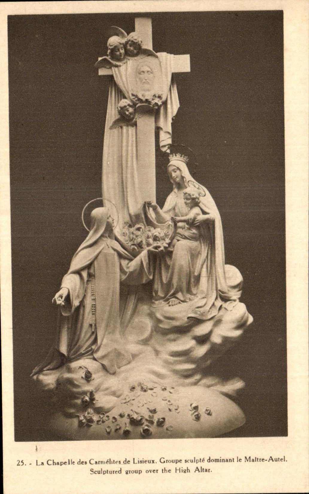 CPA Lisieux La chapelle des Carmelites 