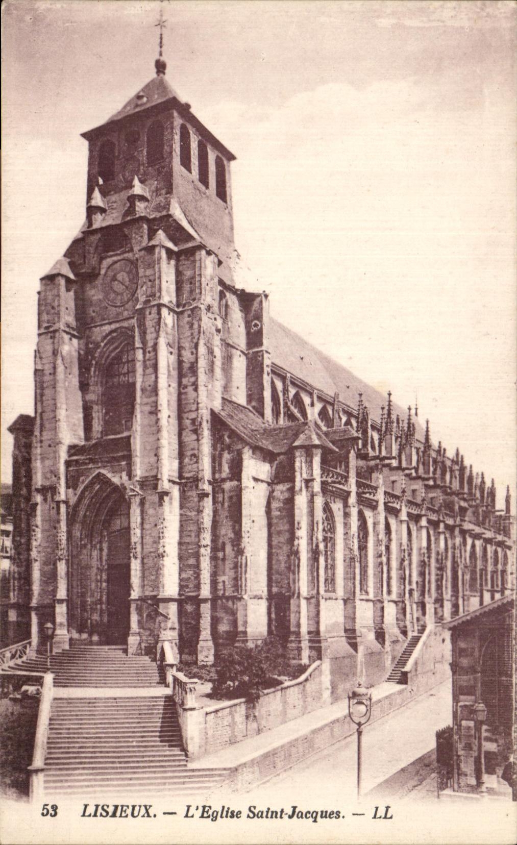 Lisieux — L'Église Saint-Jacques — LL