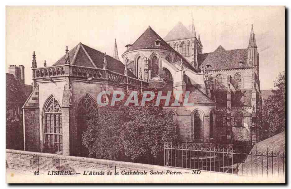 Lisieux — L'Abside de la Cathédrale Saint-Pierre — ND