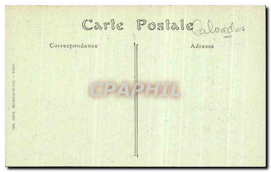 CPA Lisieux L'Eglise Saint Jacques — Verso