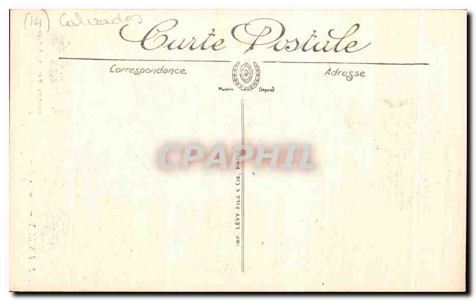 Lisieux — Manoir de la Salamandre, Porte du XVIe s — Édition Artistique Marchia, série 122 — Reverso