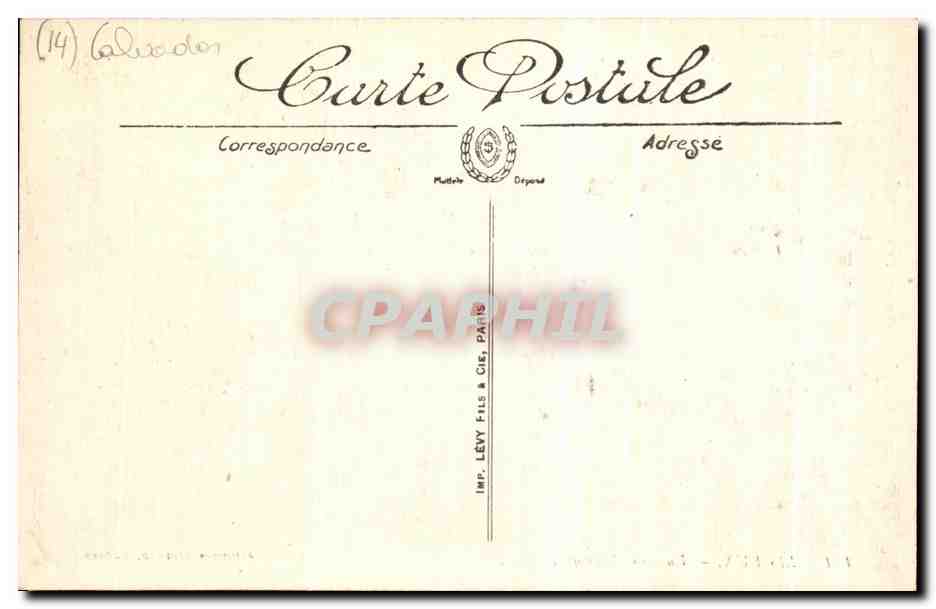 CPA Lisieux Vue sur L'Orbiquet Lavoir — Verso