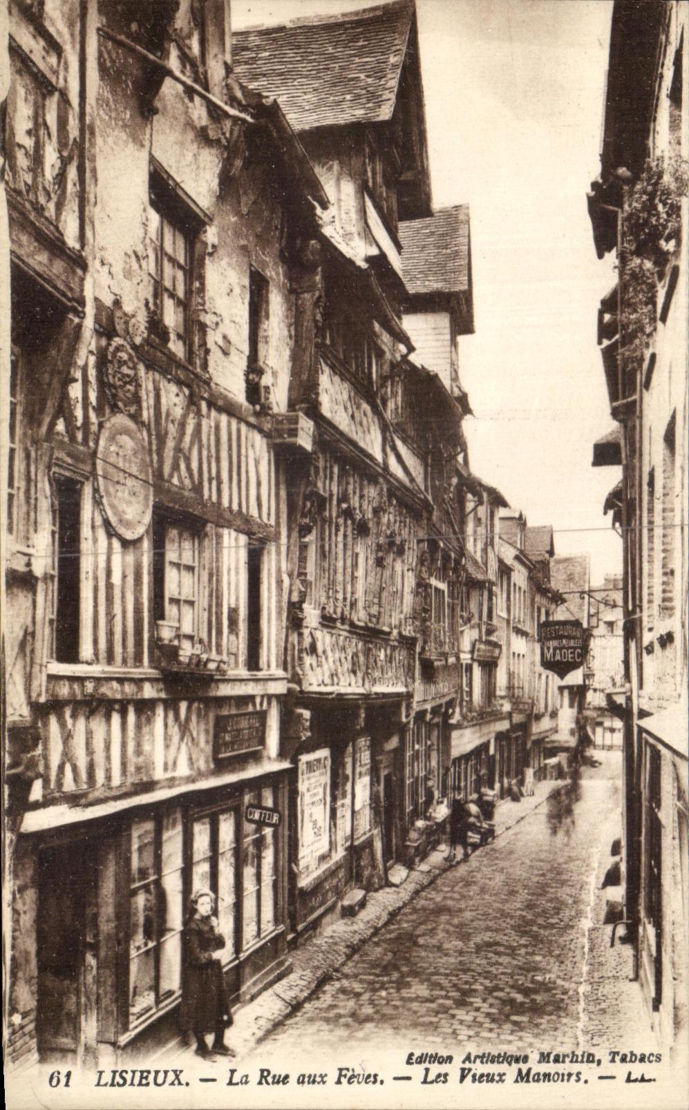 Lisieux — La Rue aux Fées — Édition Artistique Marhin, Tabacs