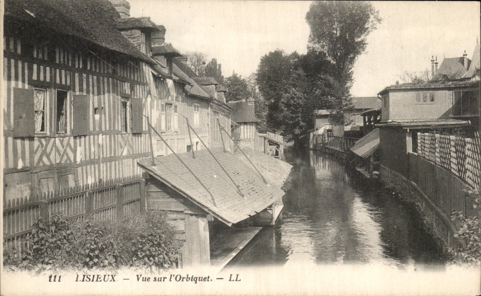 Lisieux — Vue sur l'Orbiquet — LL
