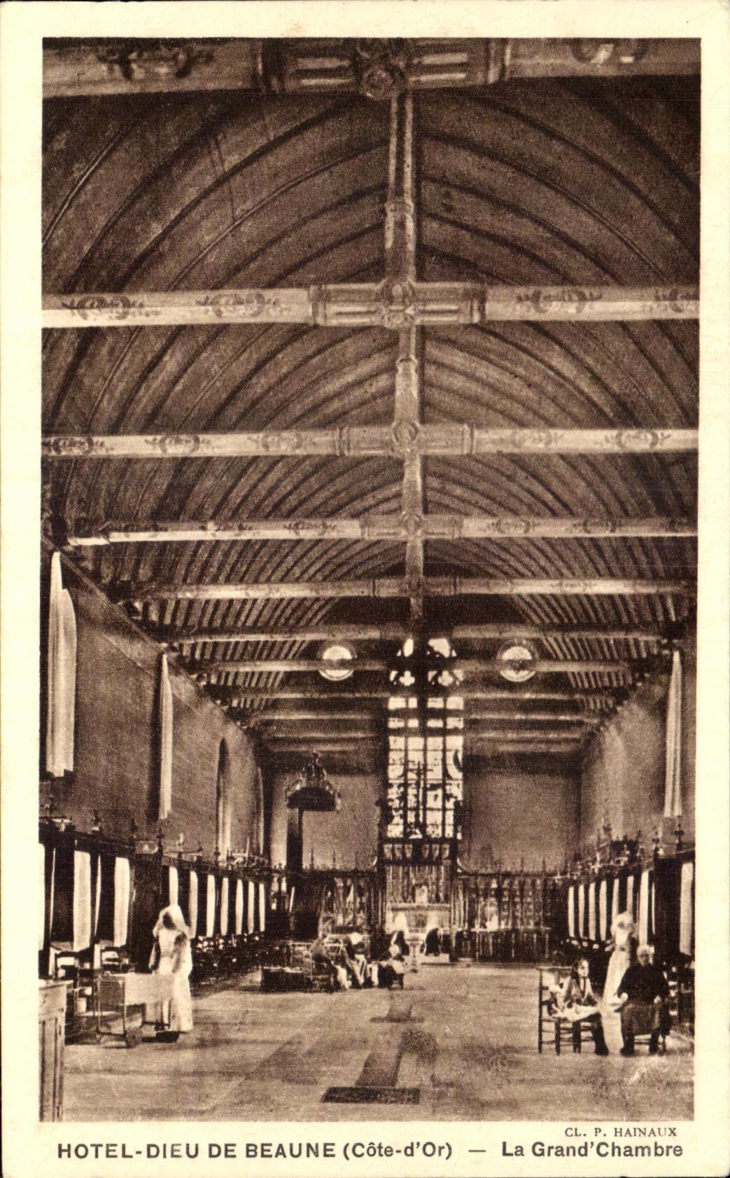 Hôtel-Dieu de Beaune (Côte-d'Or) — La Grand'Chambre — CL. P. HAINAUX