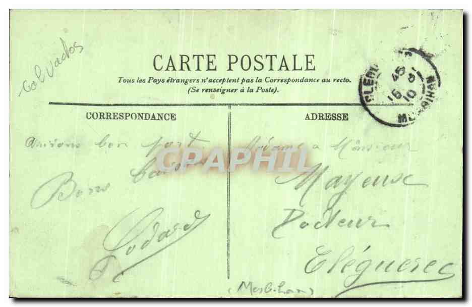 Trouville — La Jetée-Promenade — LL. n°103 — Verso