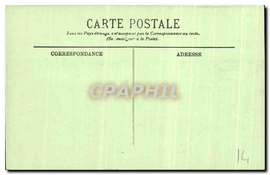 Trouville — L'Heure du Bain — Édition Delafoy, n°62 — Verso