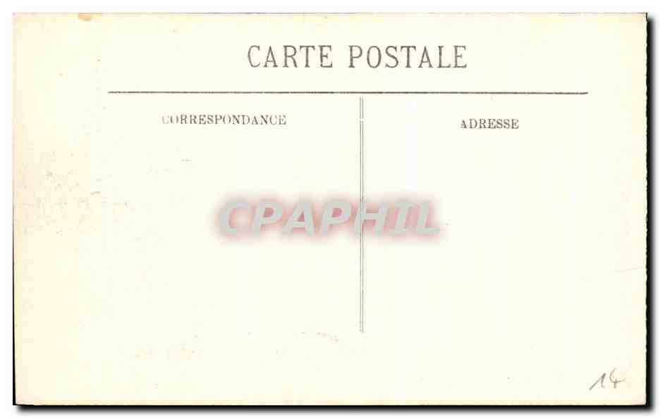 CPA Trouville La Jetee Promenade — Verso