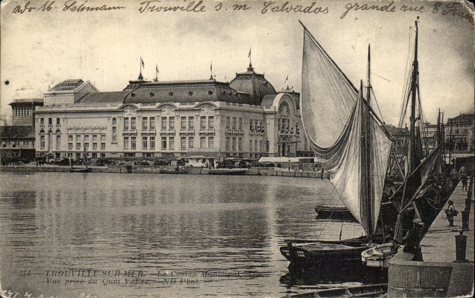 Trouville-sur-Mer — Le Casino Municipal — ND Phot. — Série 578
