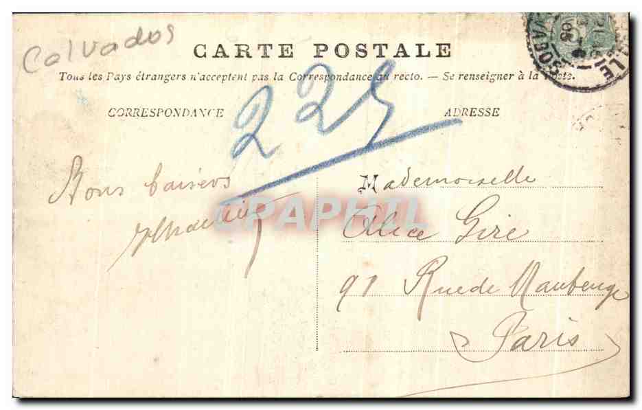 Trouville — Barque de pêche — Effet de nuit — Éditeur : 15 — Rückseite