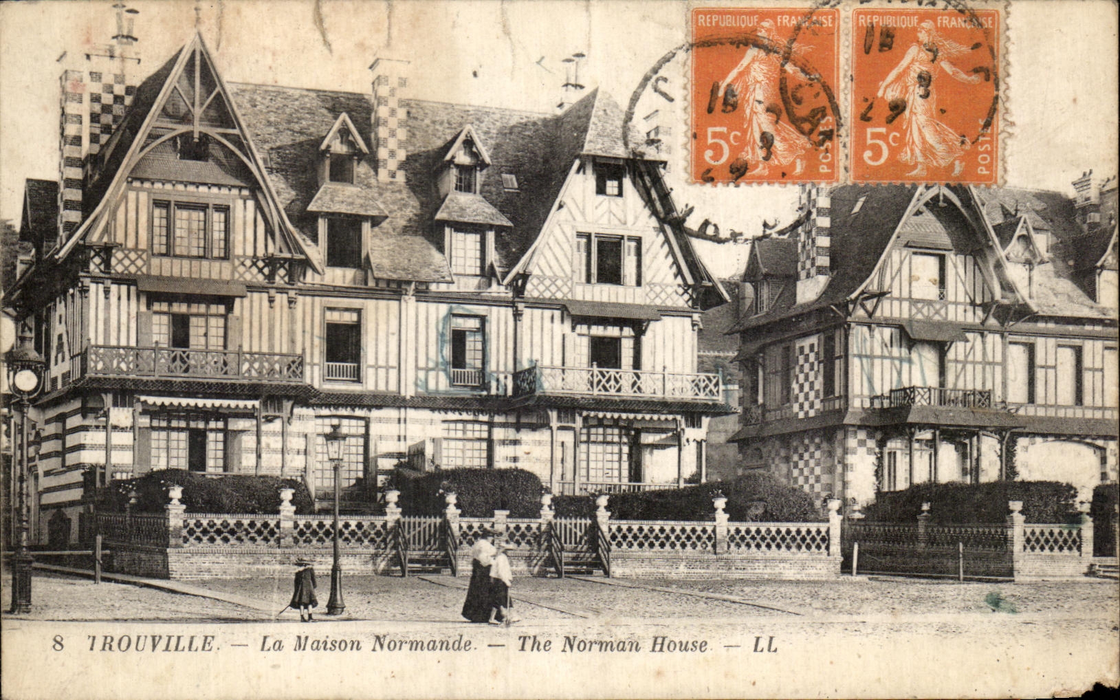 TROUVILLE — La Maison Normande — The Norman House — LL