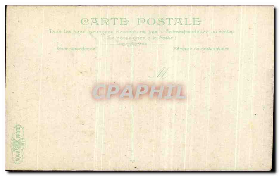 CPA Troucolle Hotel Des Roches Noires  — Verso