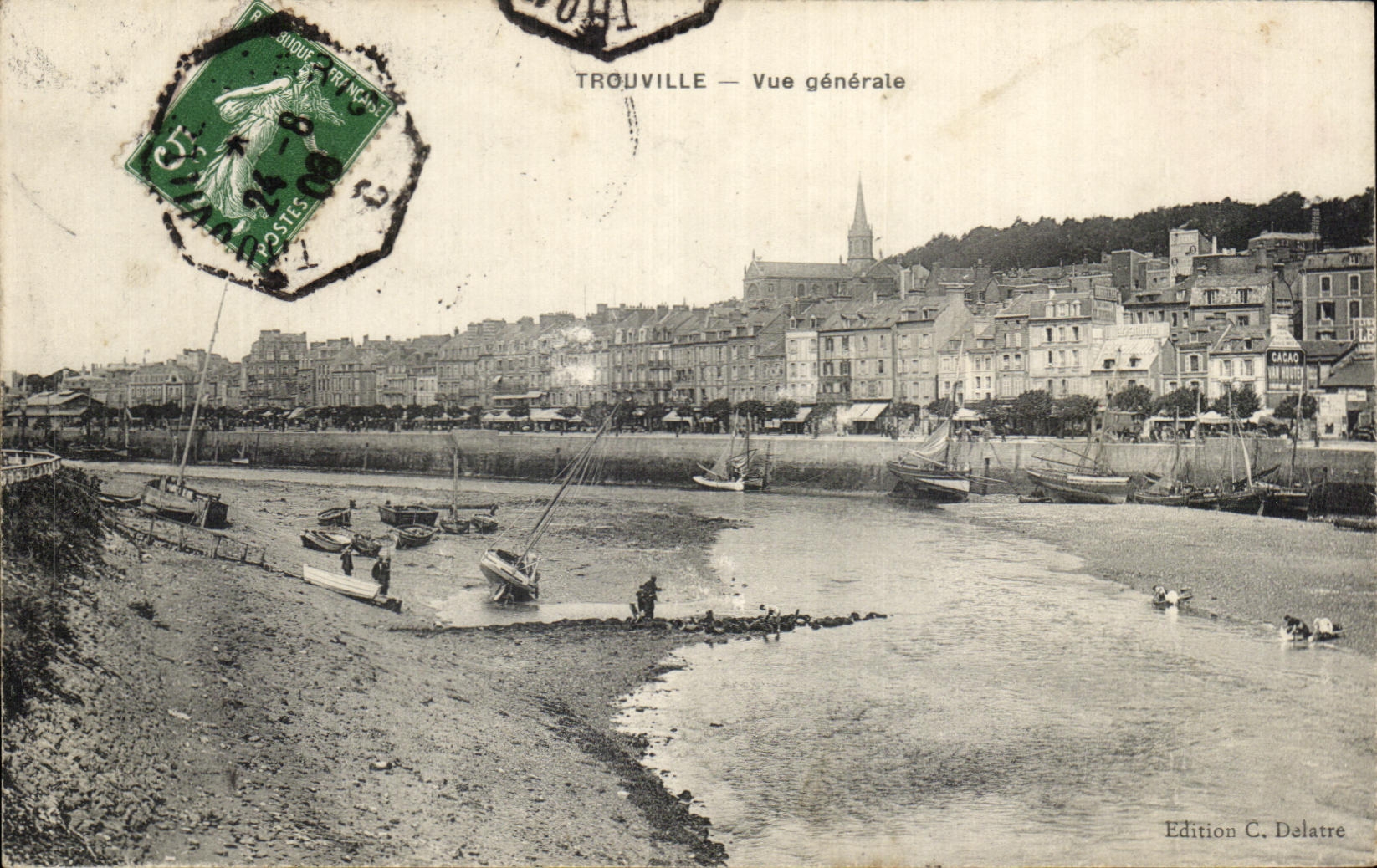 CPA Trouville Vue Generale