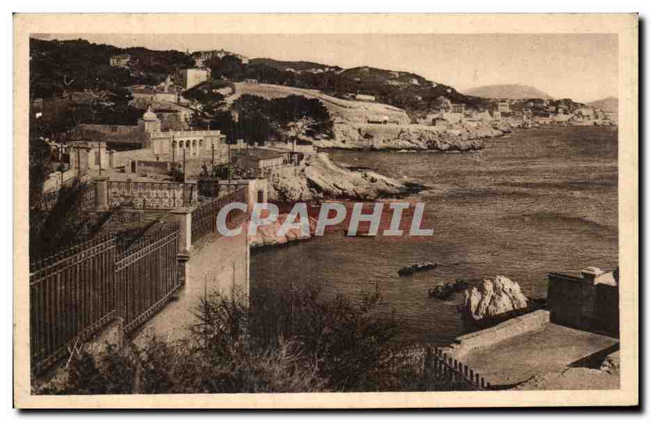 CPA Marseille La Corniche