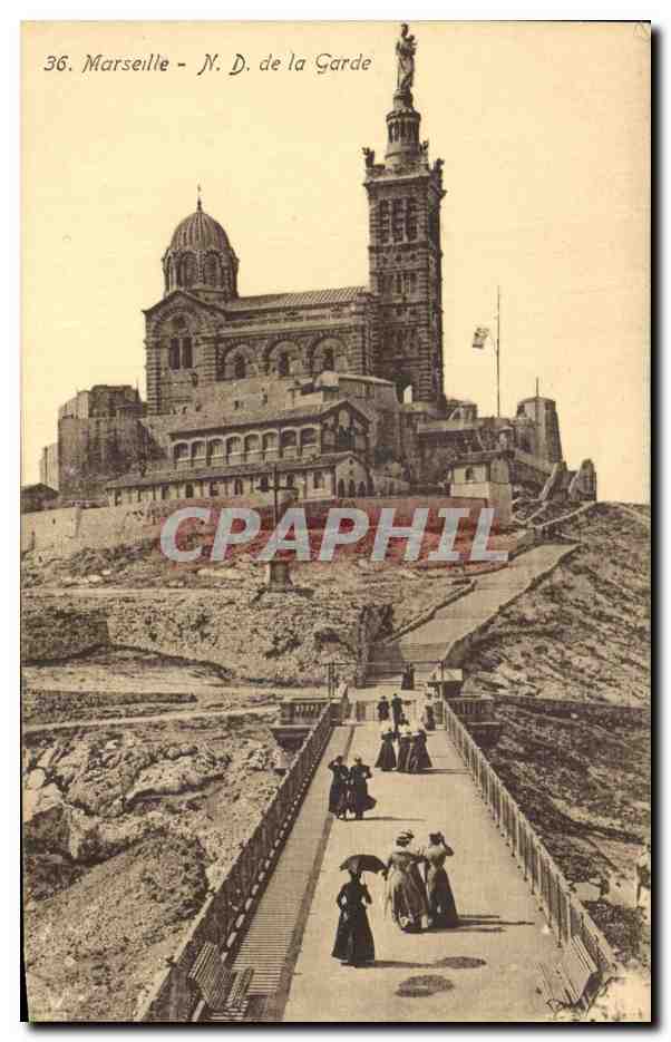 CPA Marseille Notre De La Garde