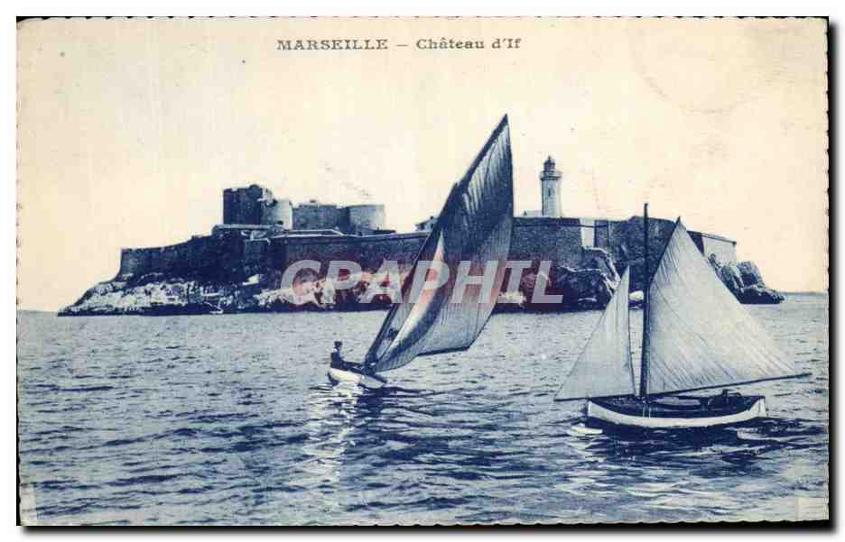 CPA Marseille Chateau d'If Bateaux