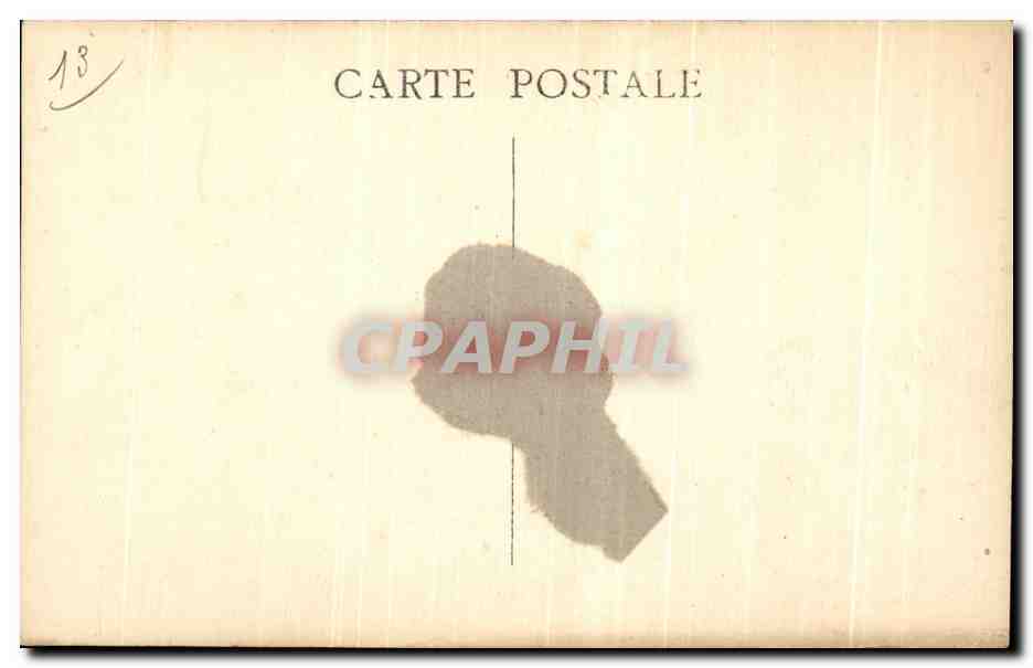 CPA Marsellie N D de la Garde et Ascenseurs — Verso
