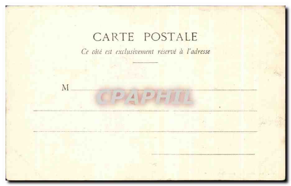 Châteaugay - Le Château — Lib. Bongé-Béal, 21 rue de l'Écu, Clermont-Ferrand, n° 308 — Verso
