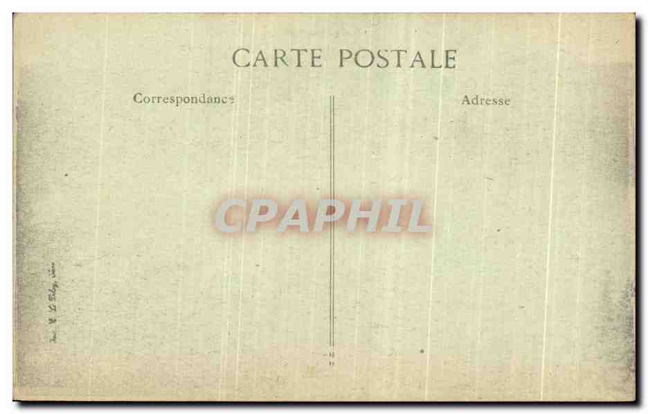 See Pavin — Allgemeiner Blick vom Puy de Montchal — Das pittoreske Auvergne, n°2270 — Rückseite