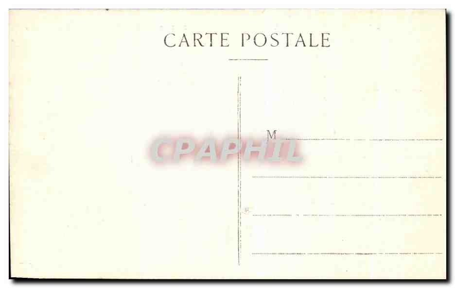 CPA L'Auvergne Pittoresque Buron vue generale et le Chateau  — Rückseite