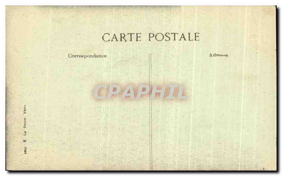 L'Auvergne pittoresque — Route de Sainte-Marie au Pont de Tréboul — éditeur L'Auvergne Pittoresque, n° 1712 — Verso