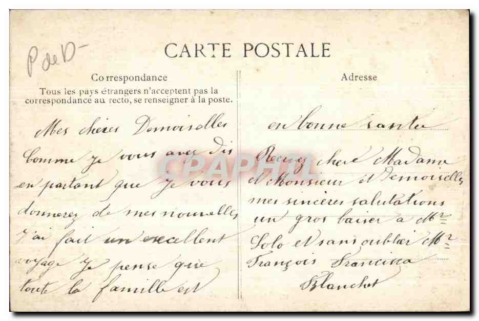 Taufves — Vue Générale — L'Auvergne Pittoresque — Verso