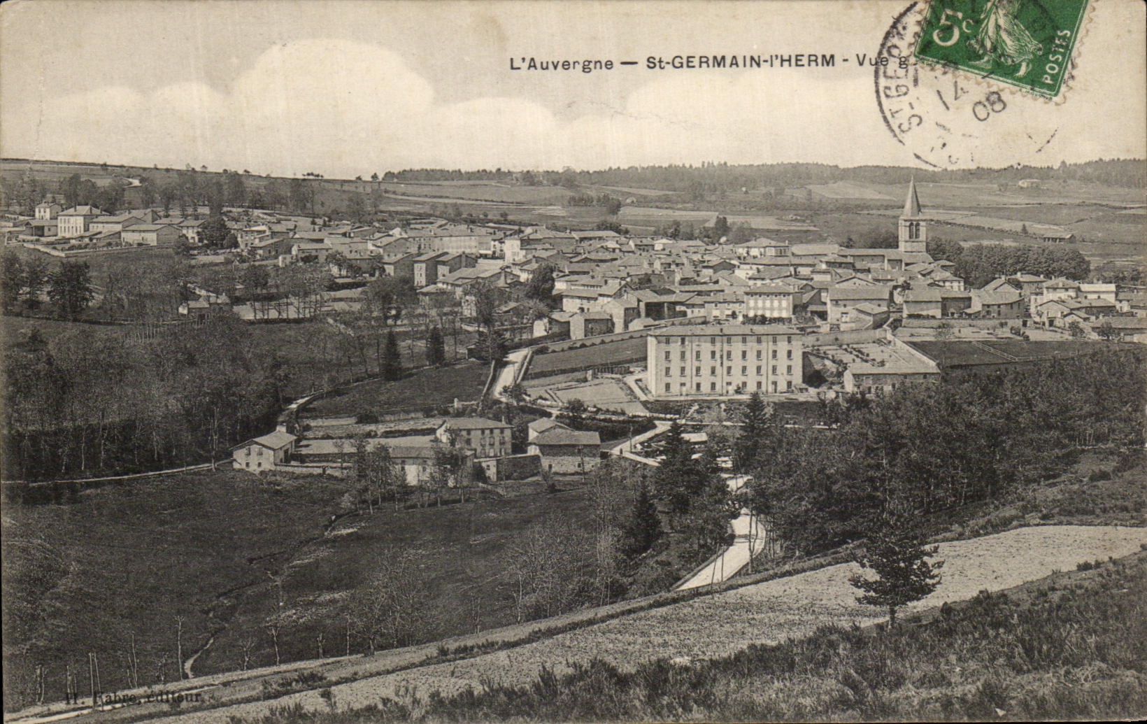 St-Germain-l'Herm — Vue générale — H. Sabbe, Éditeur