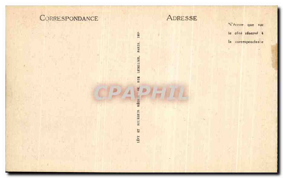 CPA Les orgues De Montrodeix Colonnes Basaltiques au pied du Puy de Dome  — Verso