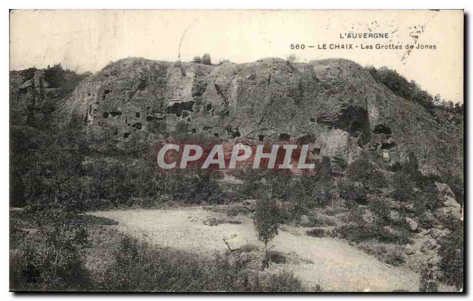 Les Grottes de Jonas — L'Auvergne — 560 — Le Chaix